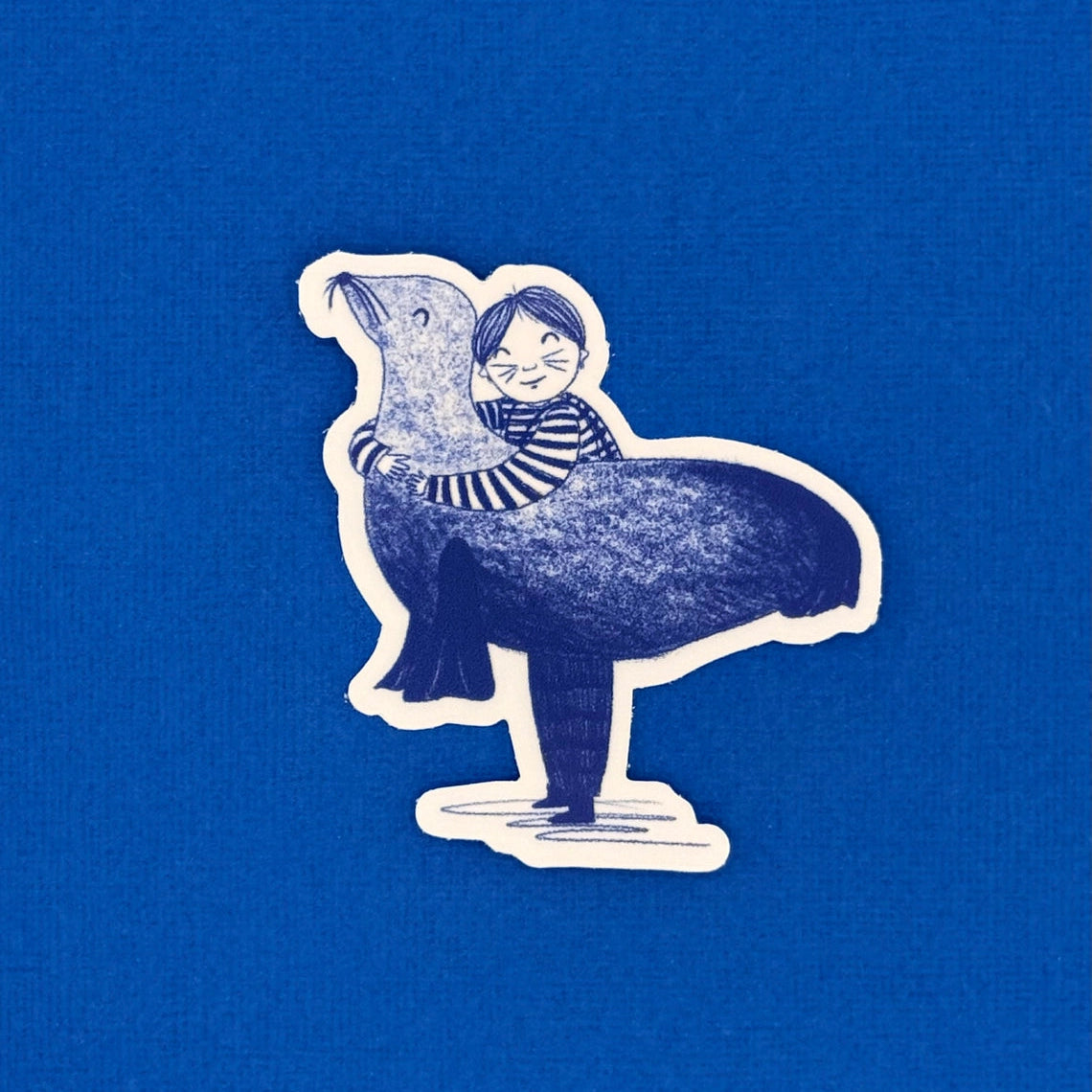 Little Seal Boy Sticker