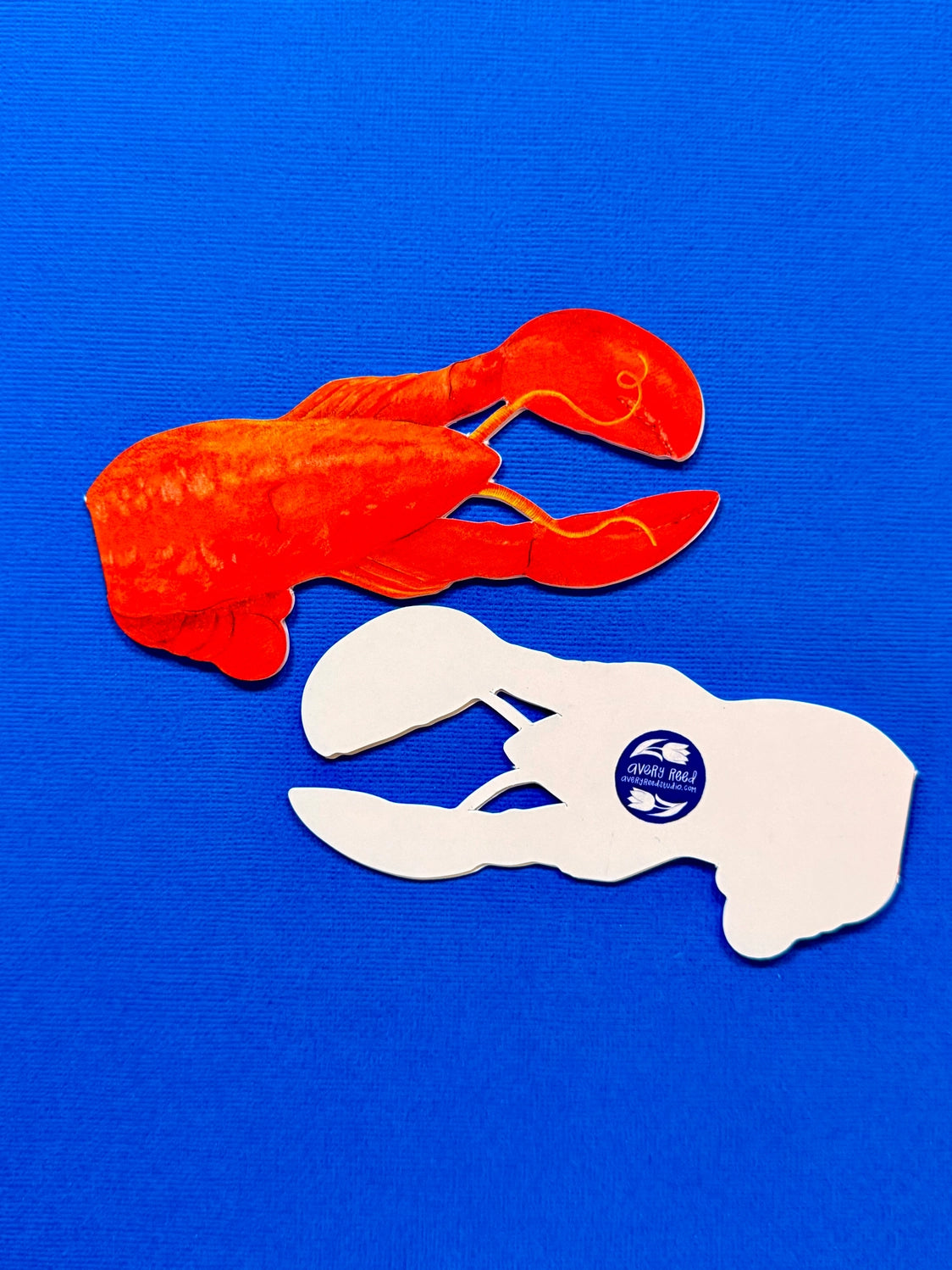Lobster Die-Cut Card