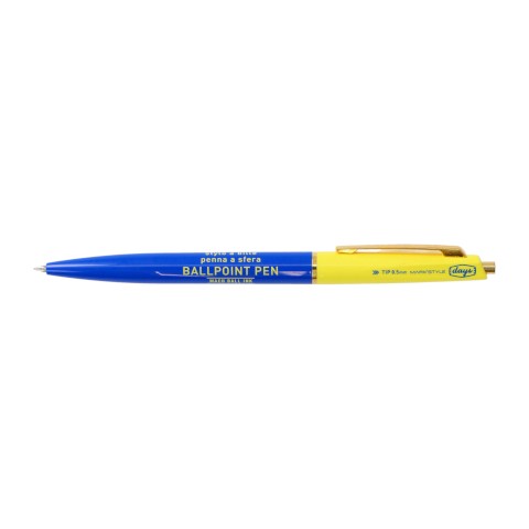 Mach Ballpoint Pen - Blue/Yellow