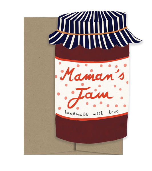 Maman's Jam Mother's Day Card
