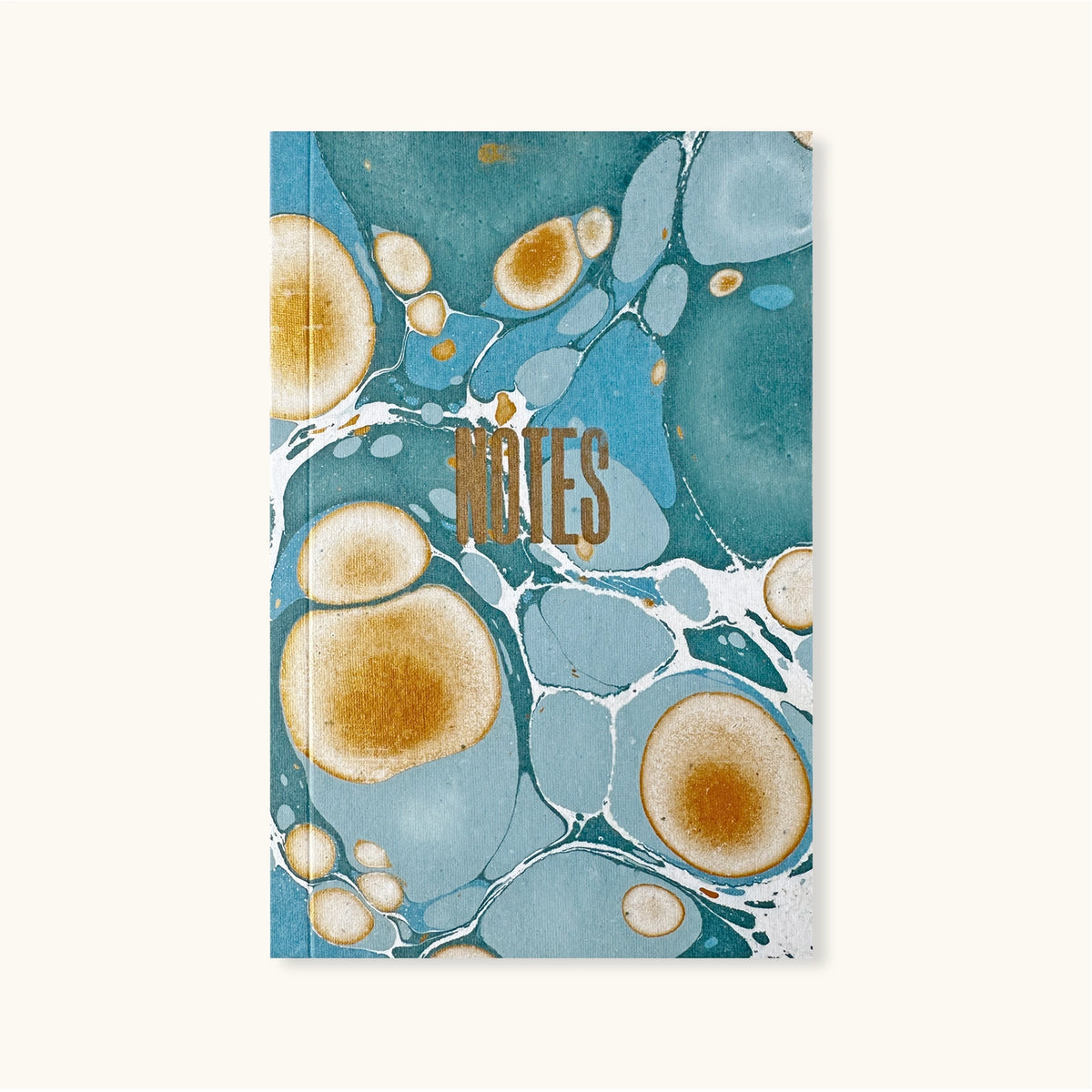 Marbled Notebook Sea Green