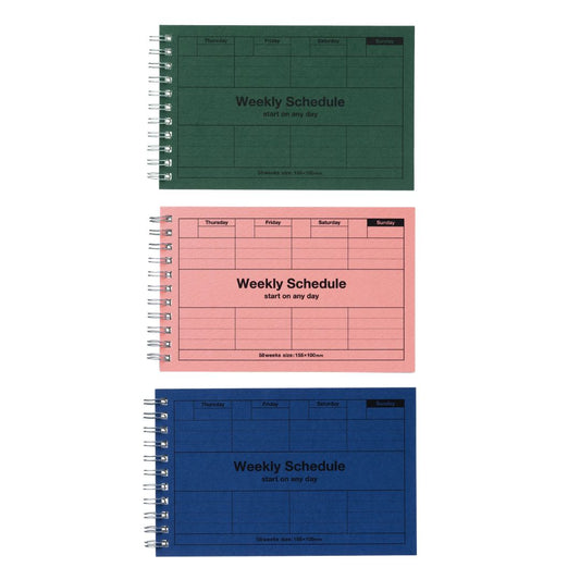 Pocket Size Weekly Planner Undated