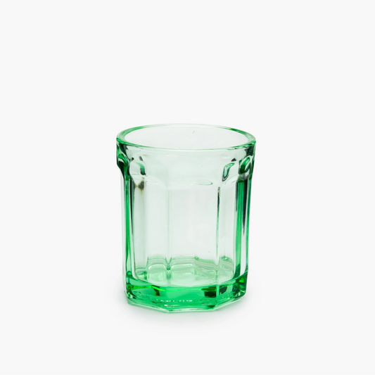 Medium Green Water Glass