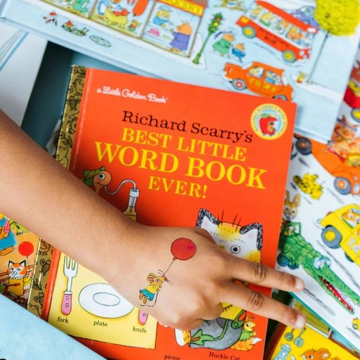 Mouse Balloon Richard Scarry Tattoo