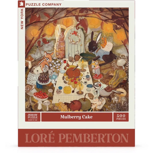 Mulberry Cake 500 Piece Jigsaw Puzzle
