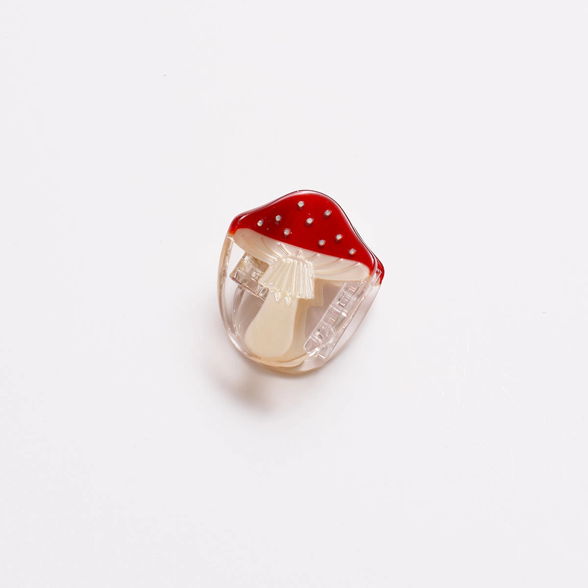 Mushroom Mini Claw Clip