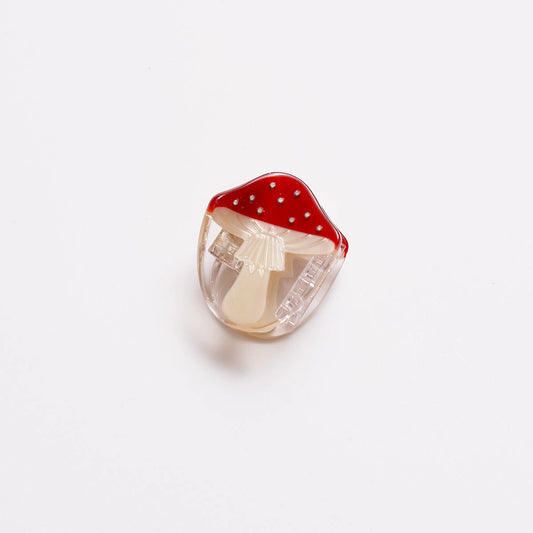 Mushroom Mini Claw Clip