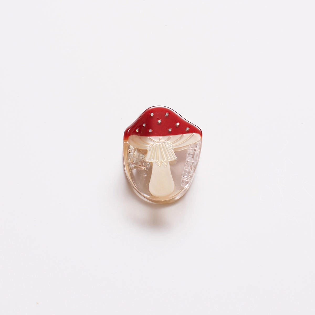 Mushroom Mini Claw Clip
