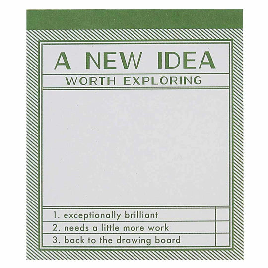 New Ideas Notepad