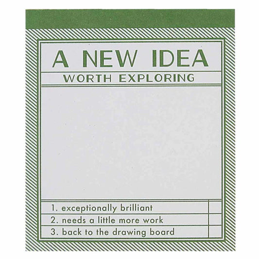 New Ideas Notepad