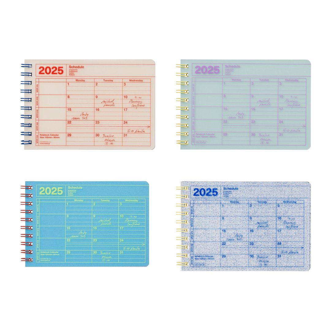 Pocket 2025 Notebook Calendar