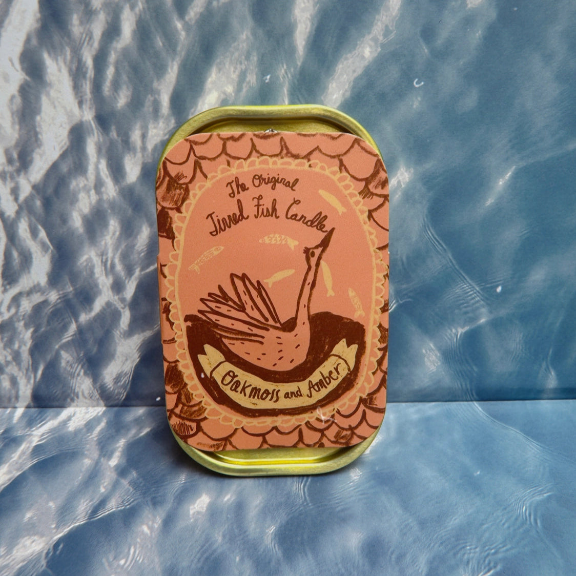 Tinned Fish Candle - Oakmoss & Amber
