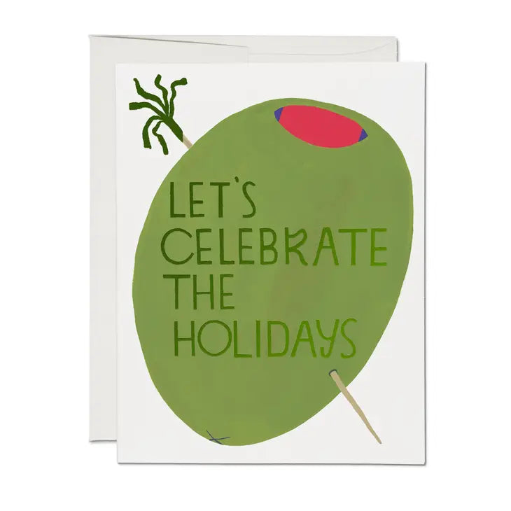 Celebrate the Holidays Olive Card