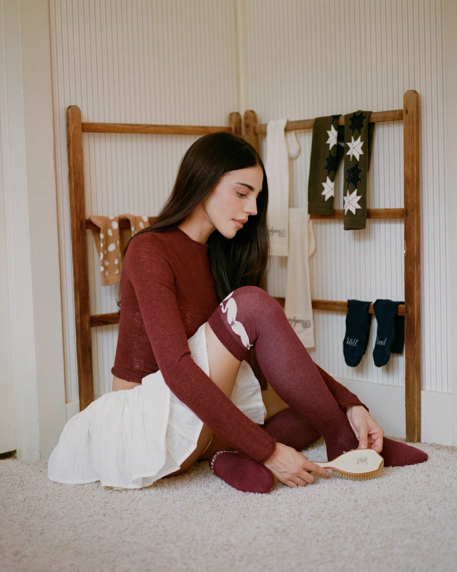 Paper Swans Ultra High Socks