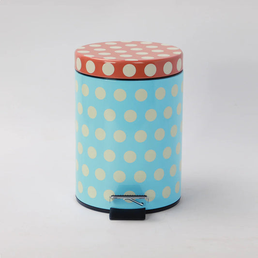 Pearl Dot Trash Bin