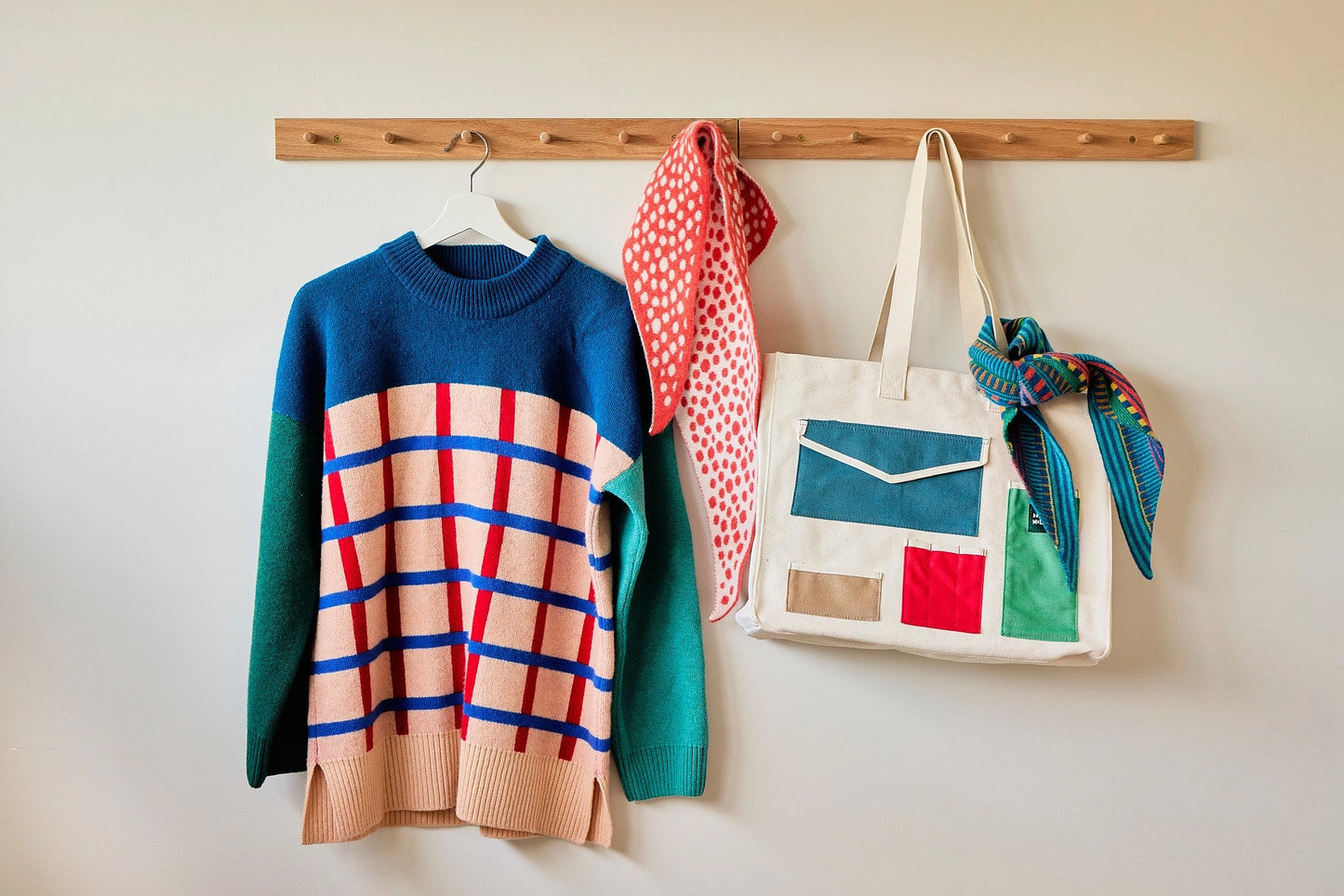 Large Pocket Patch Everything Shopper