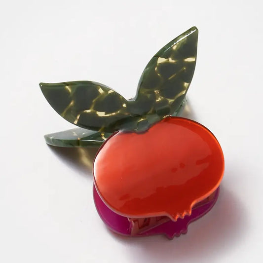 Pomegranate Claw Clip