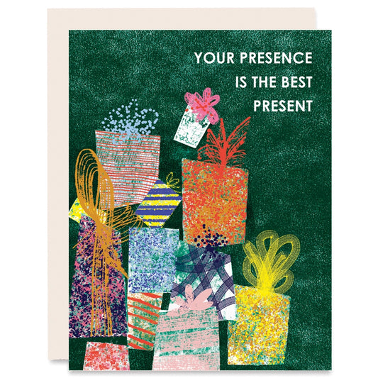 Your Presence Is the Best Present Card