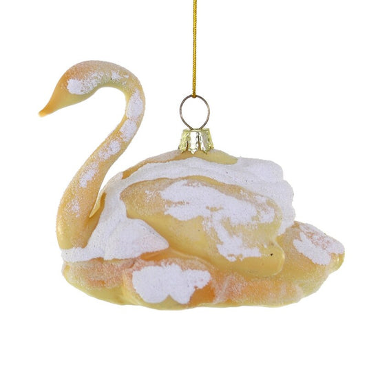 Puff Pastry Swan Ornament