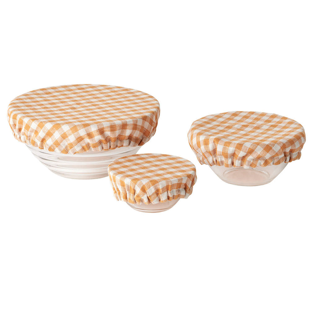 Linen Bowl Cover Set