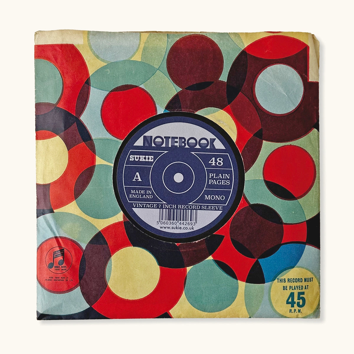 Record Sleeve Notebook