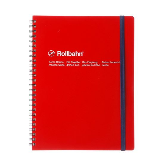 Red Spiral Notebook
