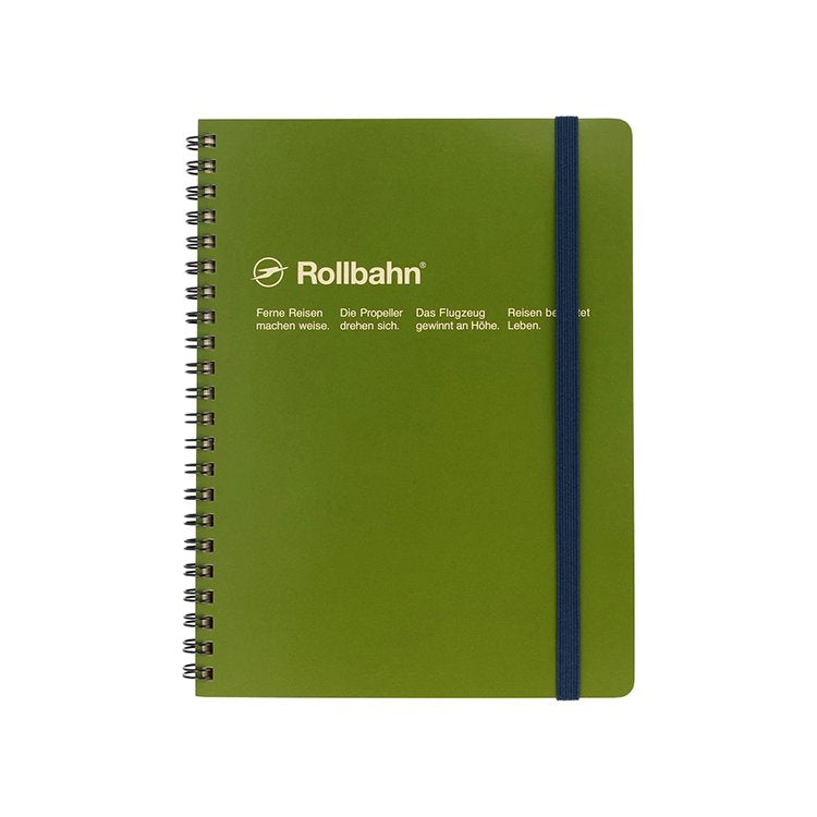 Olive Green Spiral Notebook