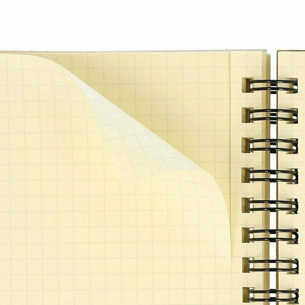 Olive Green Spiral Notebook