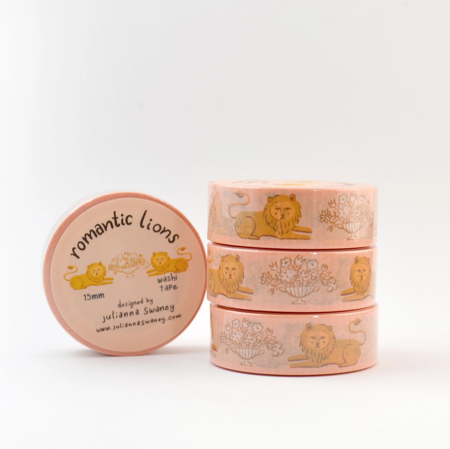 Romantic Lions Washi Tape