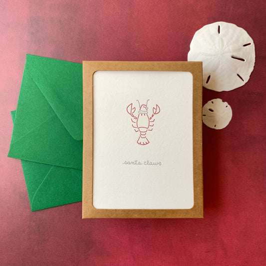 Santa Claws Boxed Set of Cards