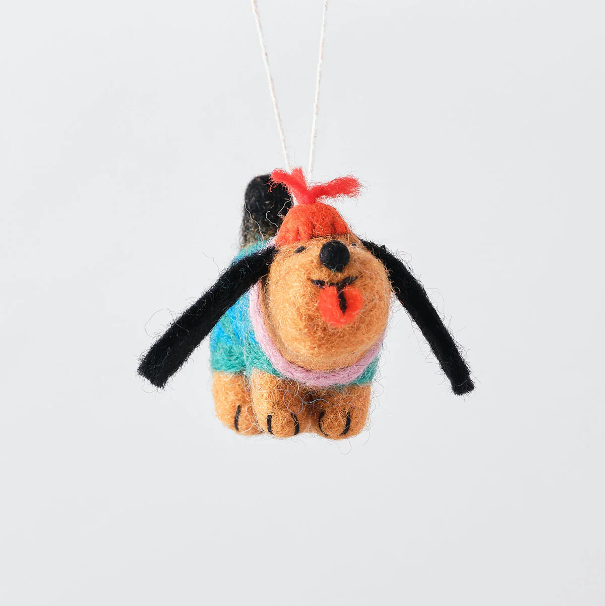 Wiener Dog Felt Ornament