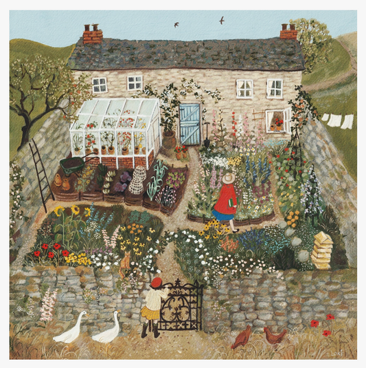 The Walled Garden Card