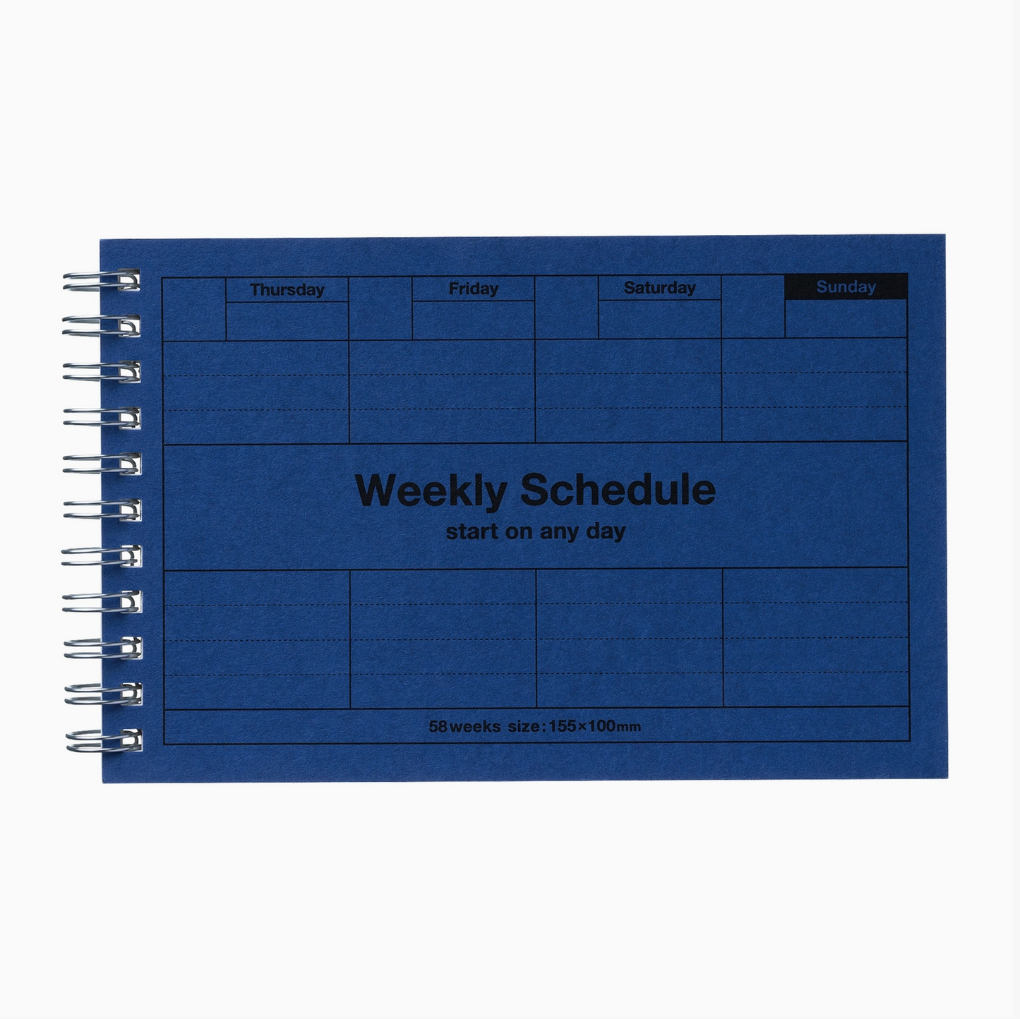 Pocket Size Weekly Planner Undated