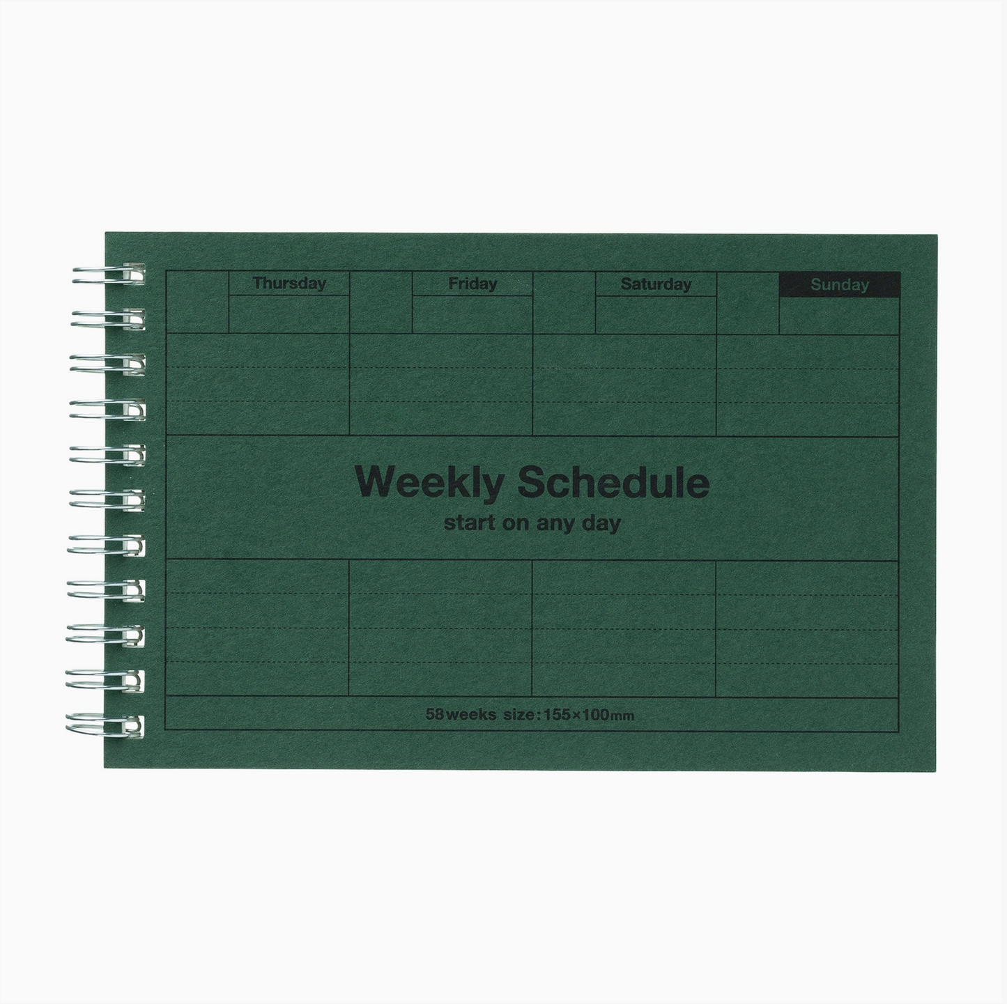 Pocket Size Weekly Planner Undated