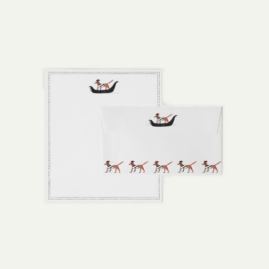 Gondola Pup Letterhead Set
