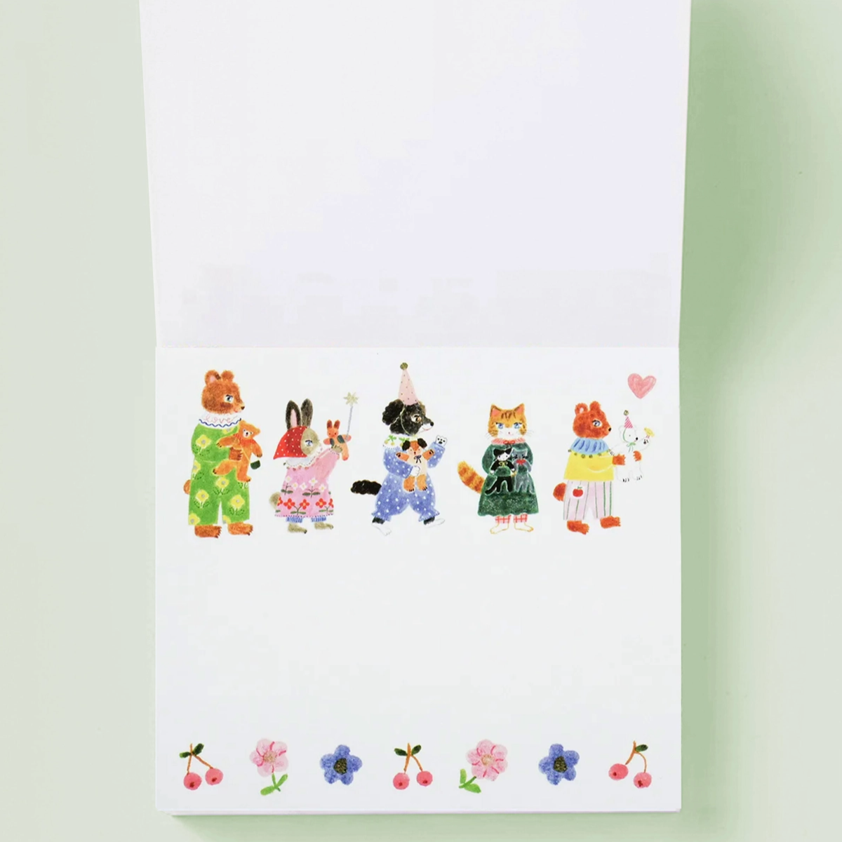 Little Fluffy Friends Block Memo Pad