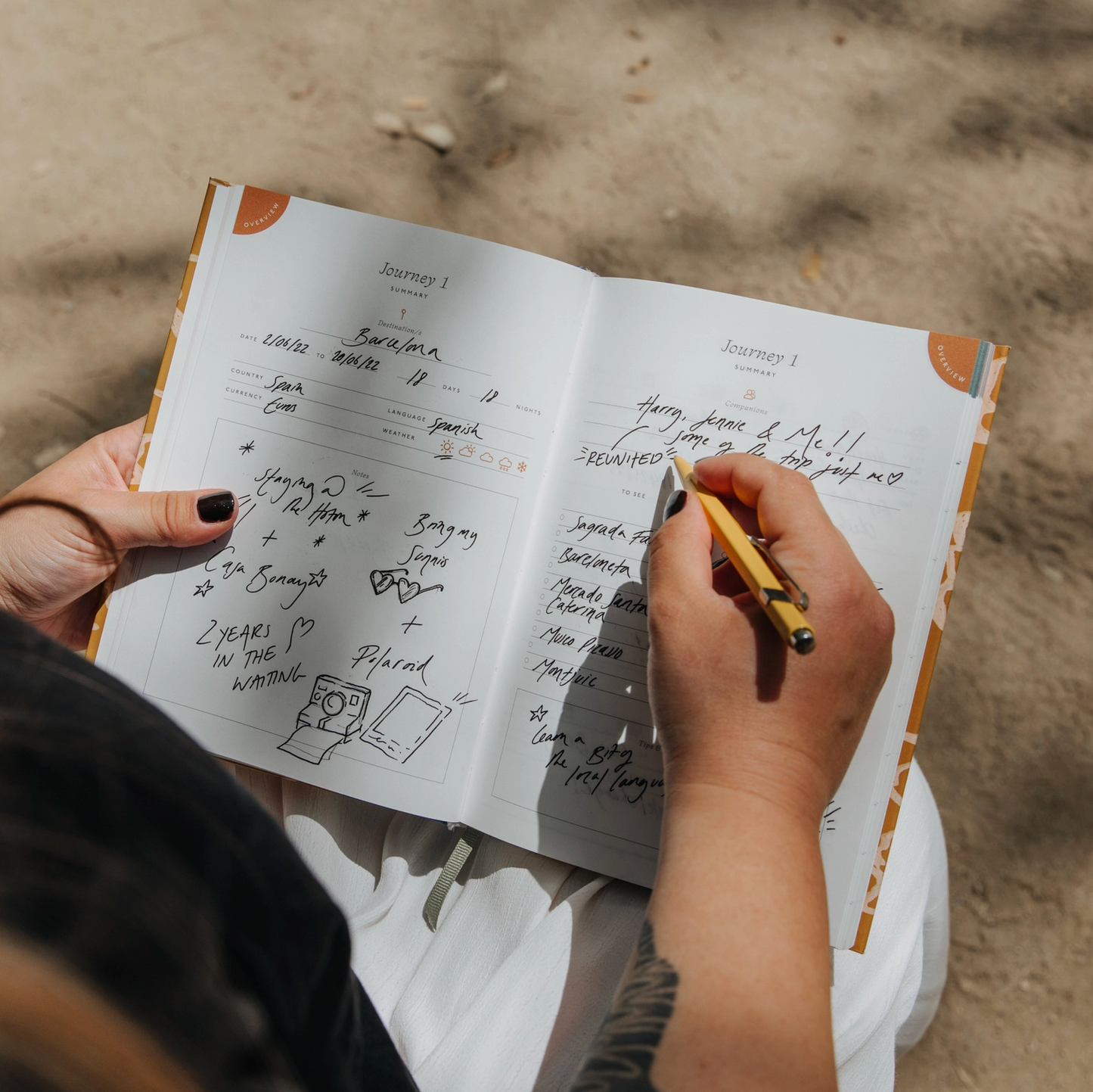 Sky High Guided Travel Journal