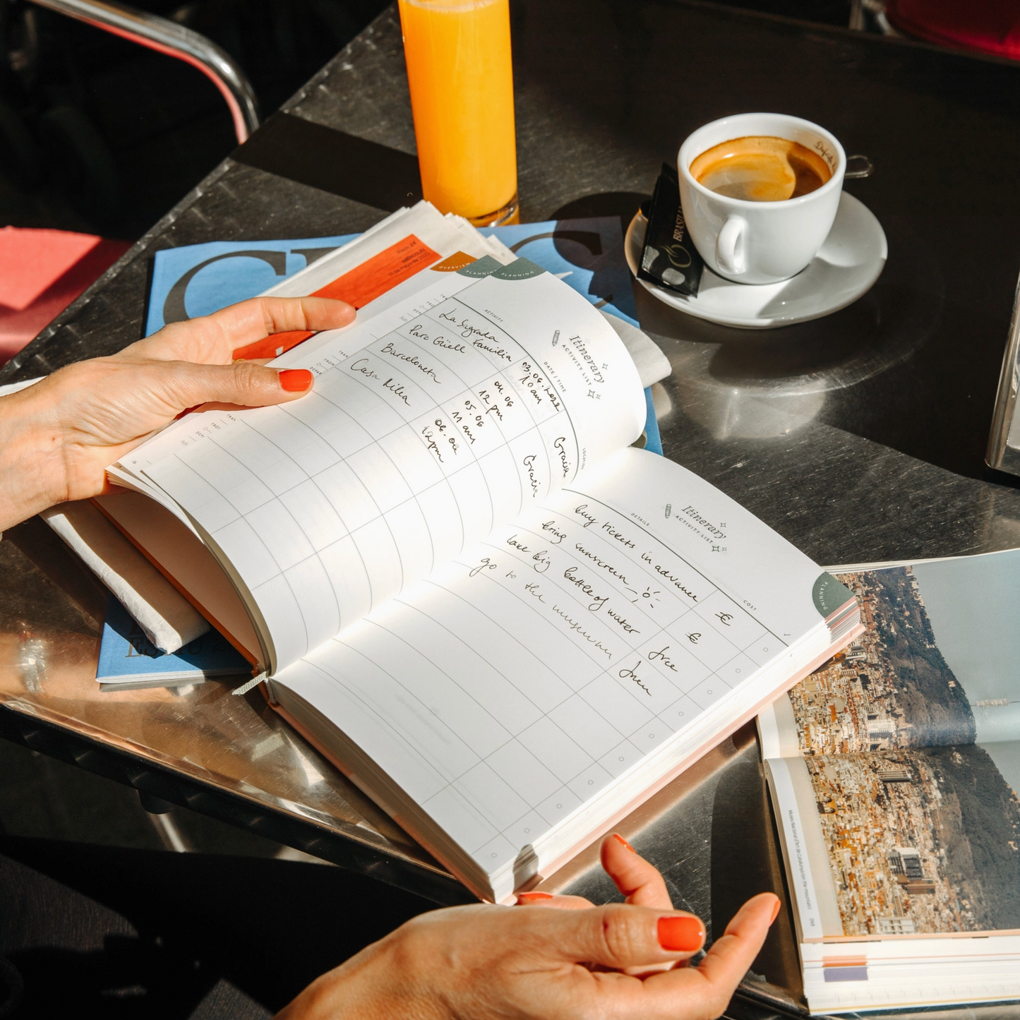 Sky High Guided Travel Journal