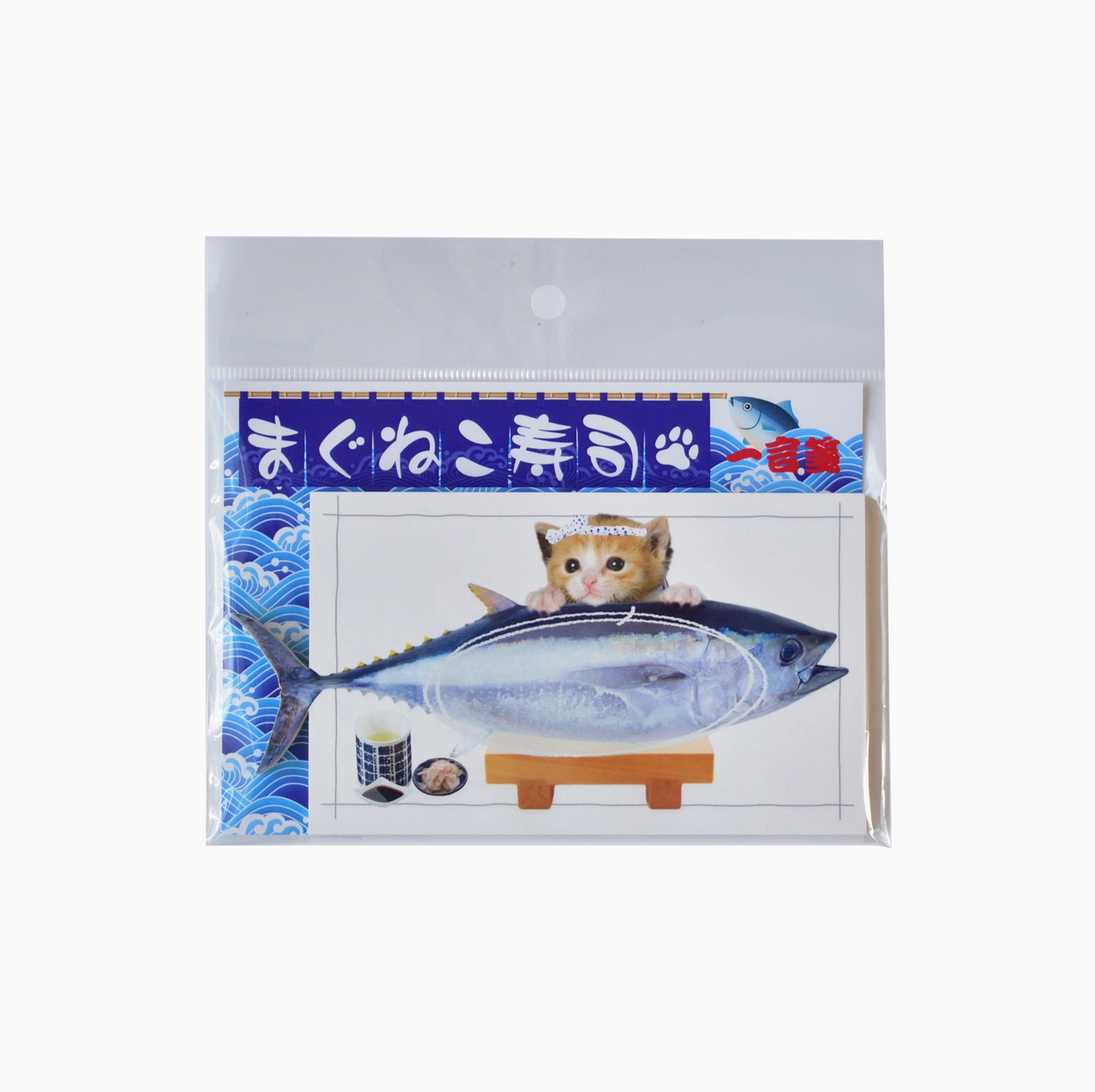 Hitokoto Maguneko Cat Memo Pad