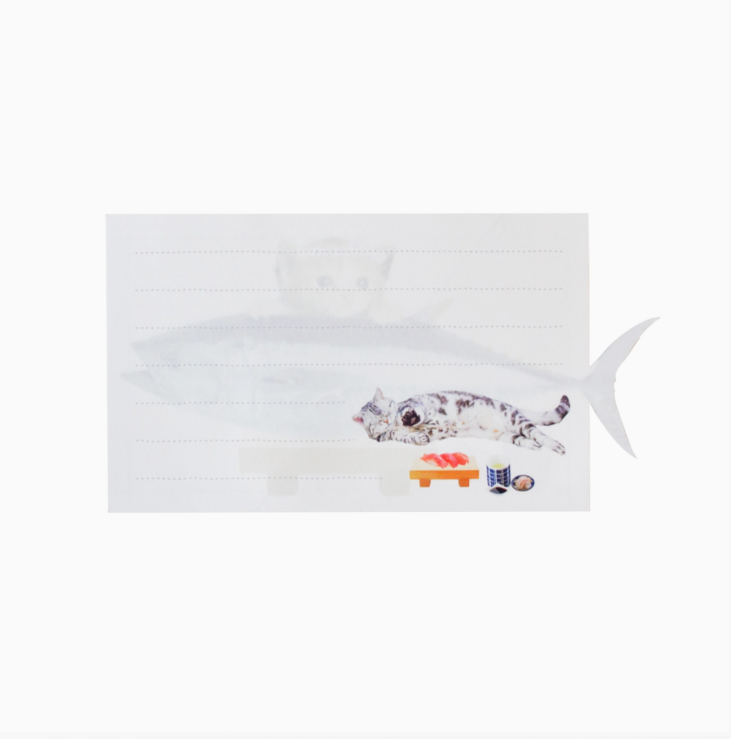 Hitokoto Maguneko Cat Memo Pad