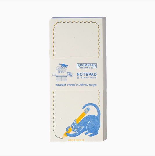 Pencil Cat Notepad