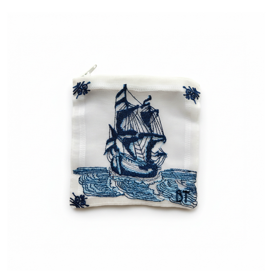 Delft Tile Pouch