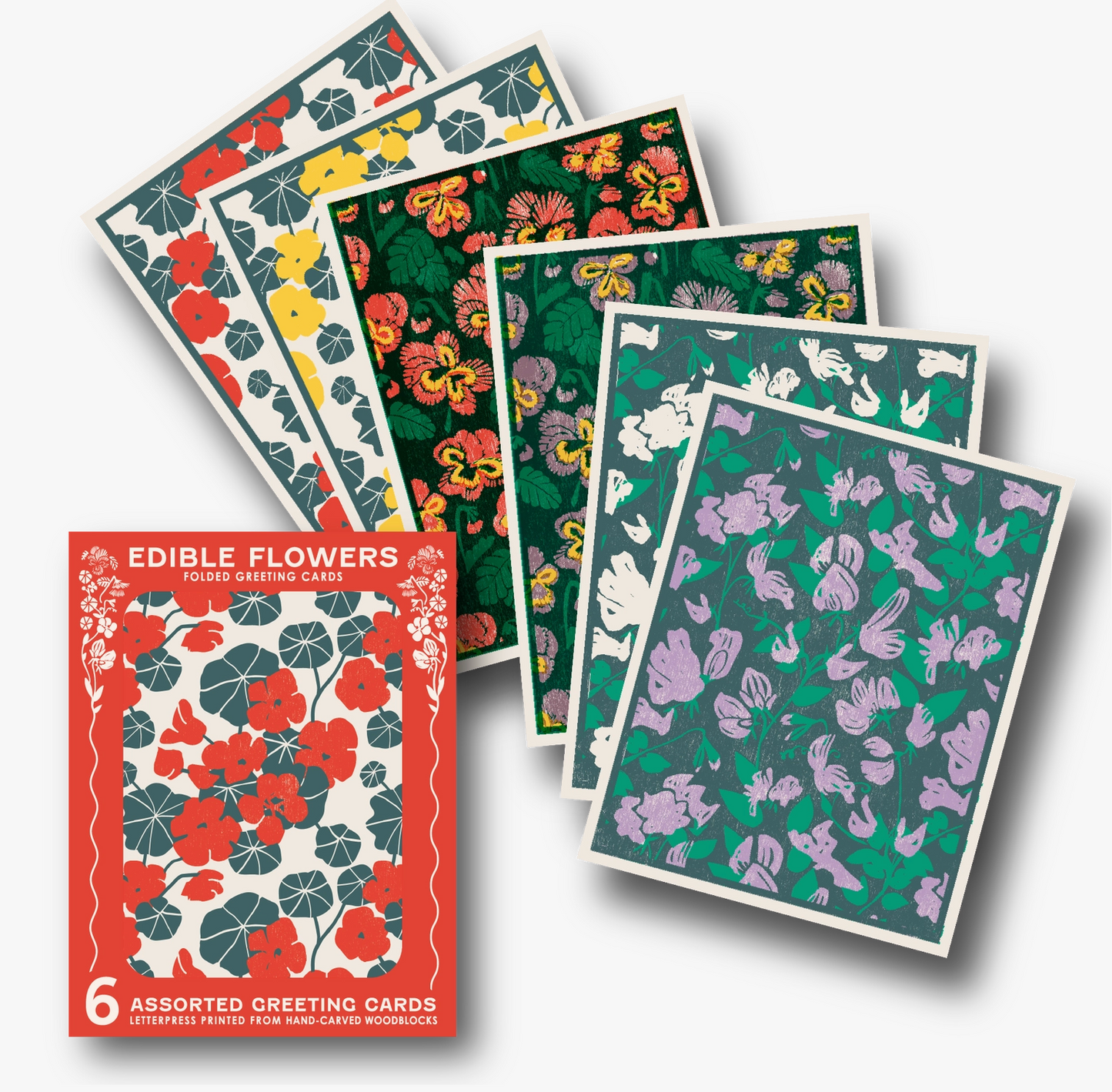 Edible Flowers Card Set