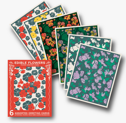 Edible Flowers Card Set