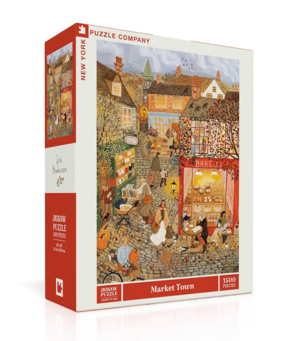 Market Town 1500 Piece Jigsaw Puzzle