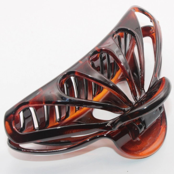 Tortoishell Rain Drop Claw Clip