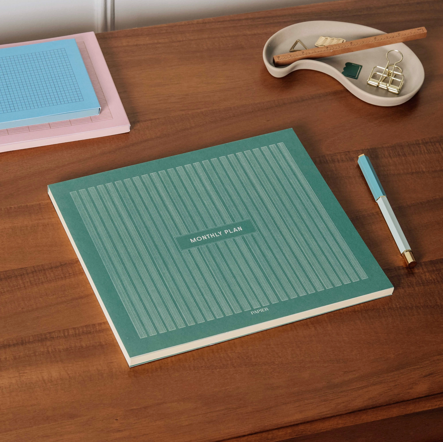 Monthly Plan Productivity List Pad - Undated