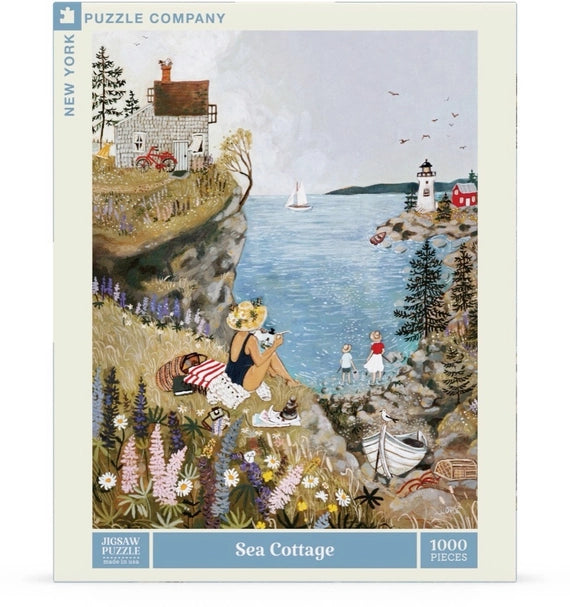 Sea Cottage 1000 Piece Jigsaw Puzzle