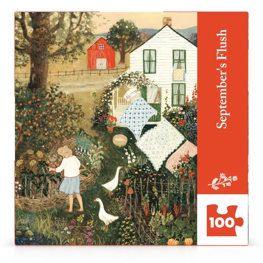 September's Flush 100 Piece Mini Puzzle