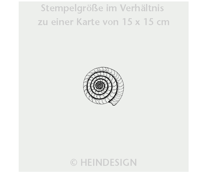 Shells 4-Sided Stamp